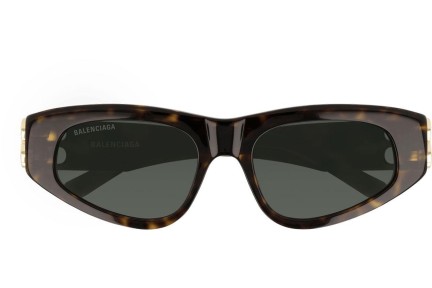 Zonnebril Balenciaga BB0095S 002 Cat Eye Havana