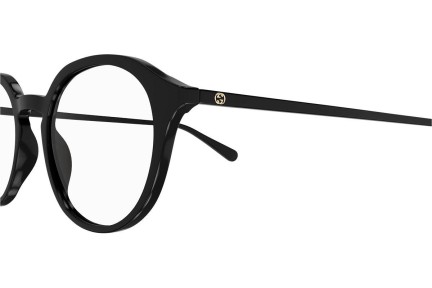 Brillen Gucci GG1004O 001 Ronde Zwart