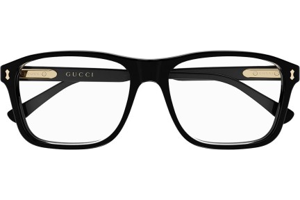 Brillen Gucci GG1045O 001 Vierkant Zwart