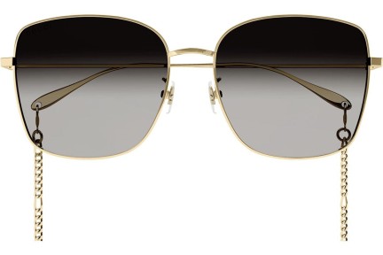 Zonnebril Gucci GG1030SK 001 Vierkant Goud