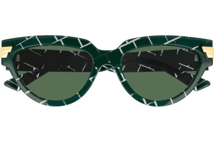 Zonnebril Bottega Veneta BV1035S 004 Cat Eye Groen