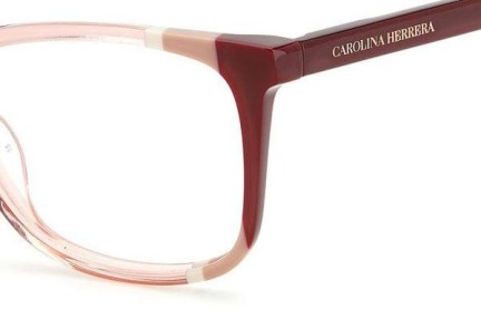 Brillen Carolina Herrera CH0066 C19 Vierkant Roze