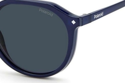 Brillen Polaroid PLD6165/CS PJP/C3 Polarized Ronde Blauw