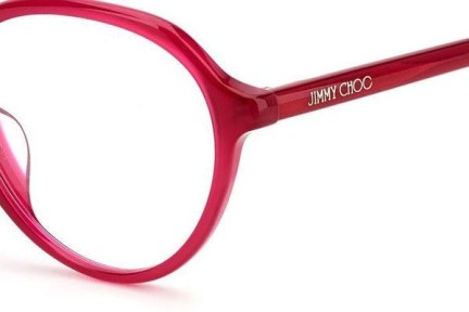 Brillen Jimmy Choo JC345/F 8CQ Ronde Rood