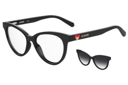 Brillen Love Moschino MOL051/CS 807/9O Cat Eye Zwart