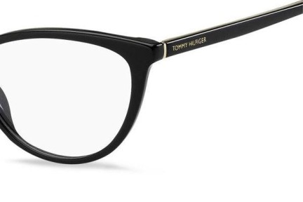 Brillen Tommy Hilfiger TH1826 807 Cat Eye Zwart