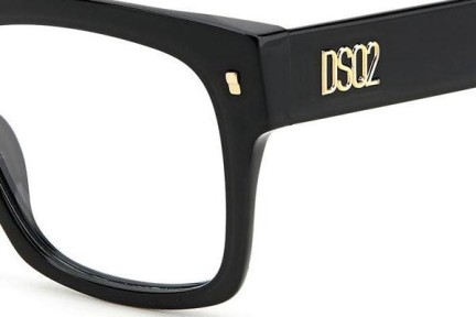 Brillen Dsquared2 D20066 807 Vierkant Zwart