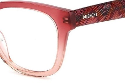 Brillen Missoni MIS0104 8CQ Vierkant Rood