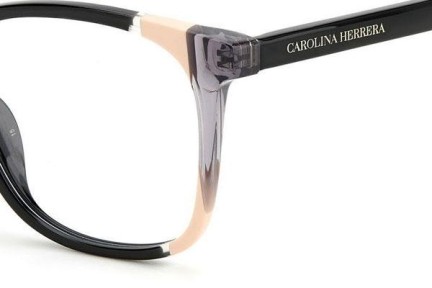 Brillen Carolina Herrera CH0065 KDX Vierkant Zwart