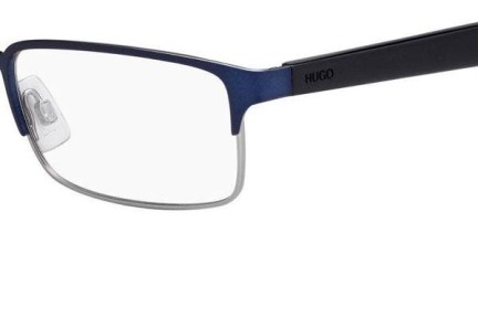 Brillen HUGO HG0136 KU0 Rechthoekige Blauw