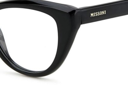 Brillen Missoni MIS0114 807 Cat Eye Zwart