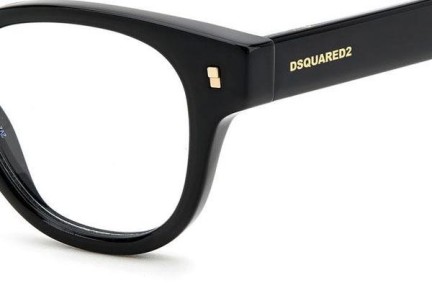 Brillen Dsquared2 D20057 807 Ronde Zwart