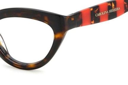 Brillen Carolina Herrera HER0090 O63 Cat Eye Havana