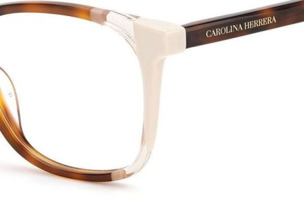 Brillen Carolina Herrera CH0065 C1H Vierkant Havana