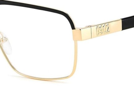 Brillen Dsquared2 D20034 2M2 Pilot Zwart