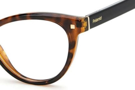 Brillen Polaroid PLDD446 086 Cat Eye Havana