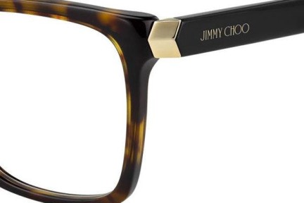 Brillen Jimmy Choo JC227 086 Vierkant Havana