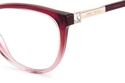 Brillen Jimmy Choo JC287 7W5 Cat Eye Rood