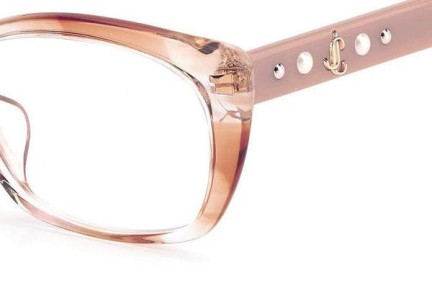 Brillen Jimmy Choo JC346/F HR5 Rechthoekige Roze