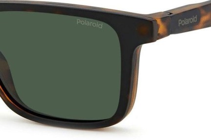 Brillen Polaroid PLD2131/CS N9P/UC Polarized Rechthoekige Havana