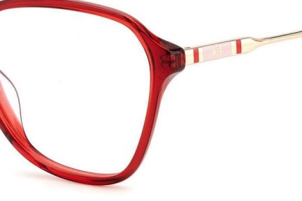 Brillen Carolina Herrera HER0117 C9A Vierkant Rood