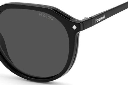 Brillen Polaroid PLD6165/CS 807/M9 Polarized Ronde Zwart