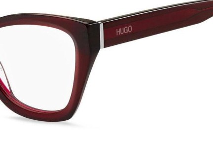 Brillen HUGO HG1160 C9A Cat Eye Rood