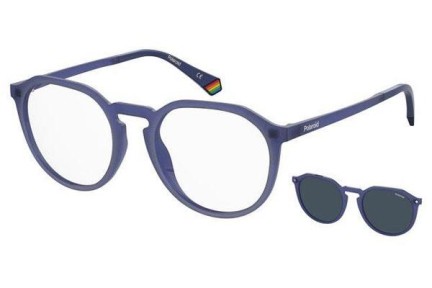 Brillen Polaroid PLD6165/CS PJP/C3 Polarized Ronde Blauw