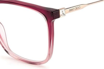 Brillen Jimmy Choo JC341 7W5 Vierkant Roze