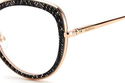 Brillen Missoni MIS0043 KDX Cat Eye Zwart