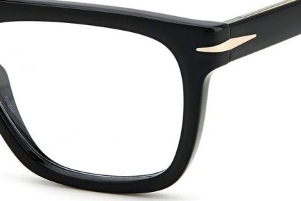 Brillen David Beckham DB7096 807 Flat Top Zwart