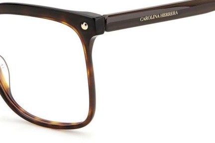 Brillen Carolina Herrera CH0011 086 Vierkant Havana