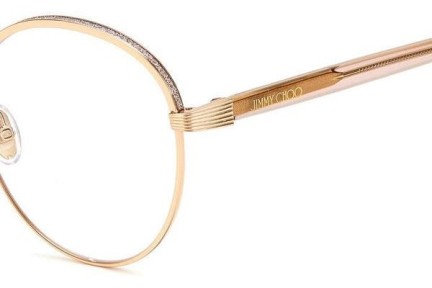 Brillen Jimmy Choo JC267/G DDB Ronde Goud