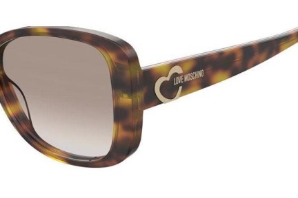 Zonnebril Love Moschino MOL054/S GCR/HA Cat Eye Havana