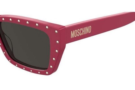 Zonnebril Moschino MOS092/S C9A/IR Rechthoekige Rood