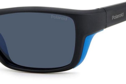 Zonnebril Polaroid PLD7046/S OY4/C3 Polarized Rechthoekige Zwart