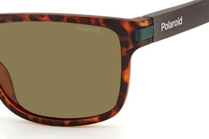 Zonnebril Polaroid PLD2123/S PHW/SP Polarized Vierkant Havana