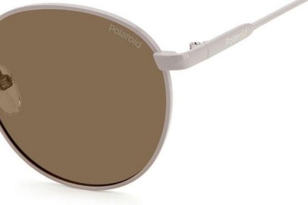 Zonnebril Polaroid PLD6171/S 10A/SP Polarized Ronde Beige