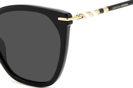 Zonnebril Carolina Herrera HER0091/S 807/IR Cat Eye Zwart