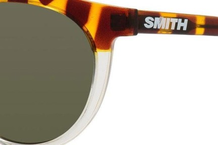 Zonnebril Smith QUESTA FWU/IN Polarized Ronde Geel