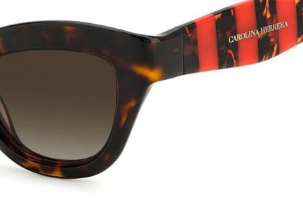 Zonnebril Carolina Herrera HER0086/S O63/HA Cat Eye Havana