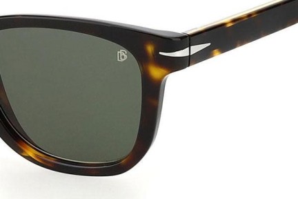 Zonnebril David Beckham DB1006/S 086/QT Vierkant Havana