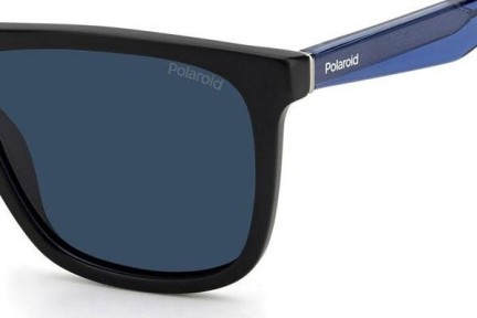 Zonnebril Polaroid PLD2102/S/X 0VK/C3 Polarized Vierkant Zwart