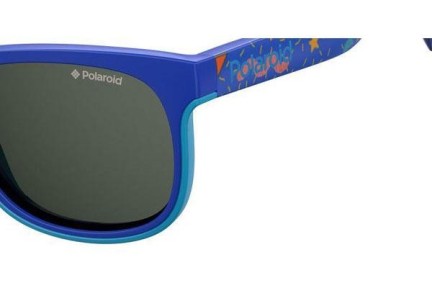 Zonnebril Polaroid Junior PLD8035/S PJP/M9 Polarized Vierkant Blauw