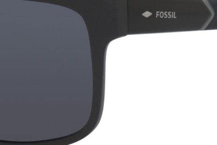 Zonnebril Fossil FOS3061/S DL5/E5 Rechthoekige Zwart