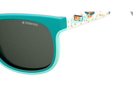 Zonnebril Polaroid Junior PLD8035/S 1ED/M9 Polarized Vierkant Groen