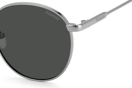 Zonnebril Polaroid PLD6171/S 6LB/M9 Polarized Ronde Zilver