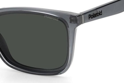 Zonnebril Polaroid PLD6144/S KB7/M9 Polarized Vierkant Grijs