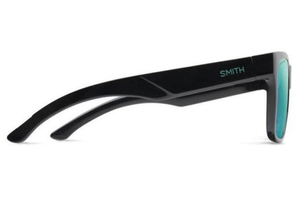 Zonnebril Smith LOWDOWN2 7ZJ/QG Polarized Vierkant Zwart