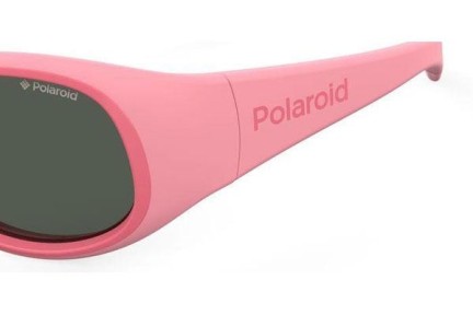 Zonnebril Polaroid Junior PLD8038/S 35J/M9 Polarized Ovaal Roze